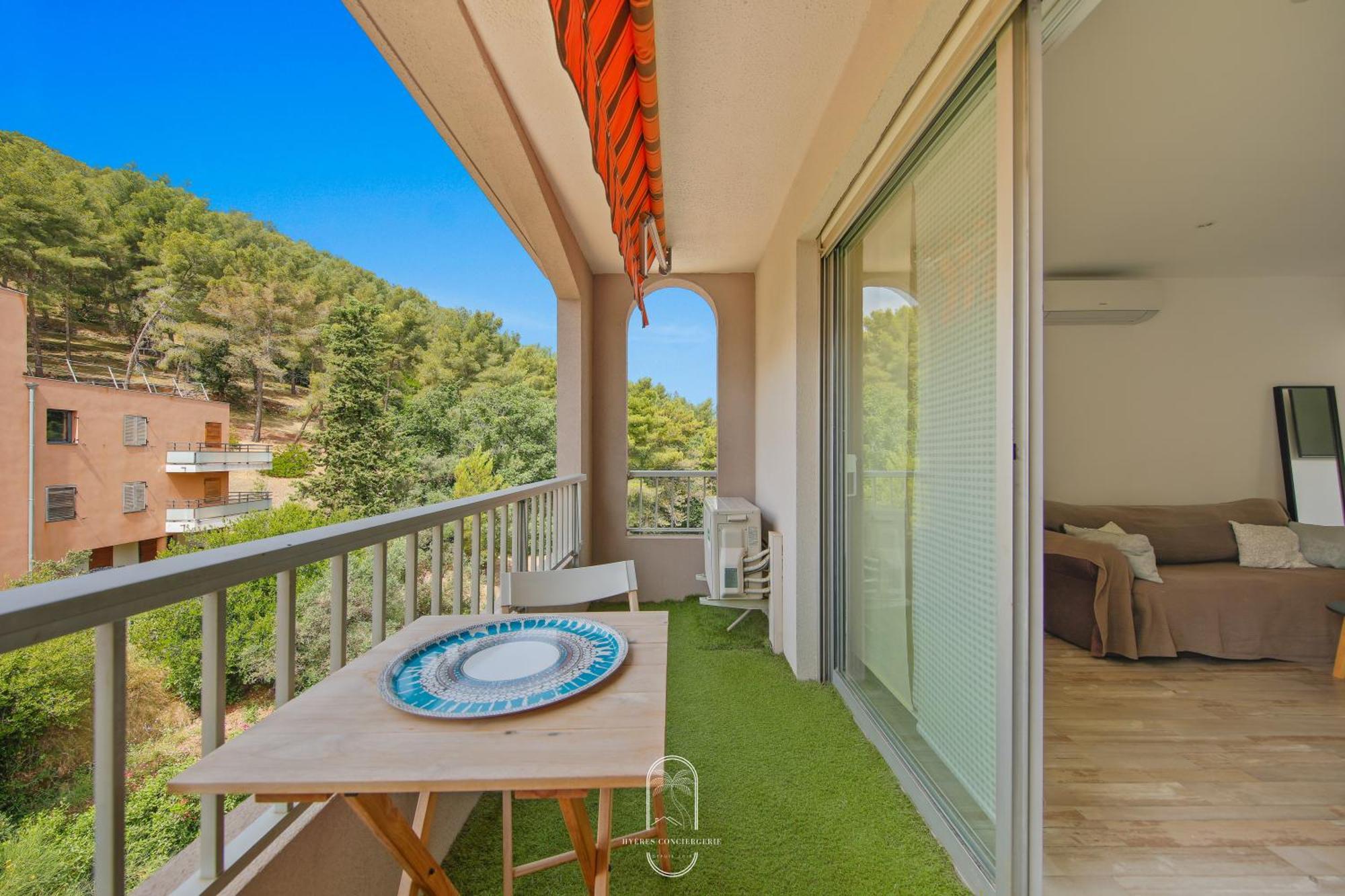 T2cocconing- Clim/pk/wifi- Costebelle-5min Apartment